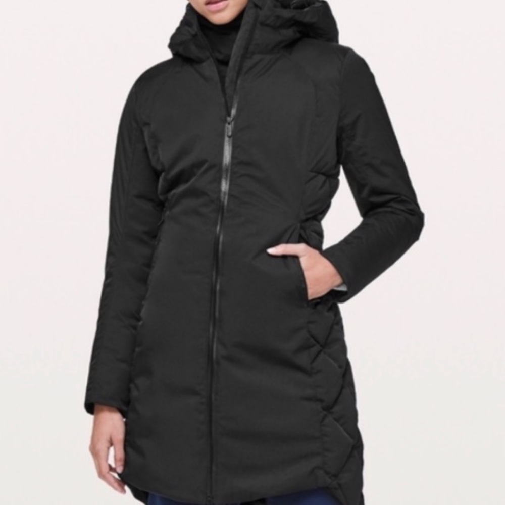 Lululemon Black Size 6 “Fluff the Cold Parka”